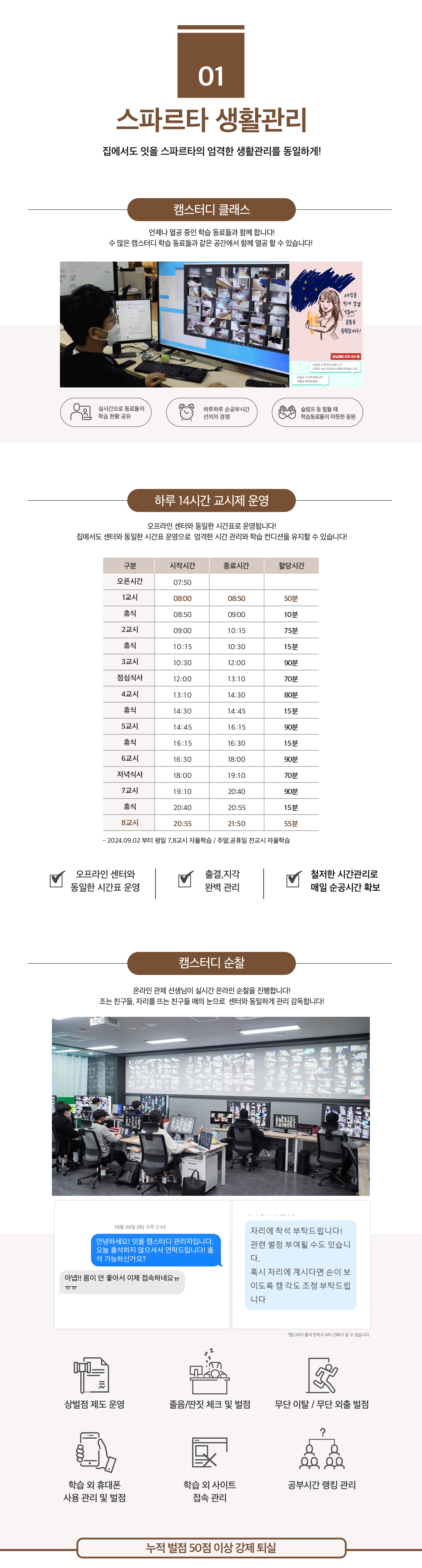 1. 스파르타 생활 관리